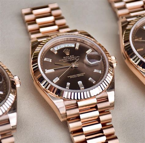 rose gold rolex 40mm.